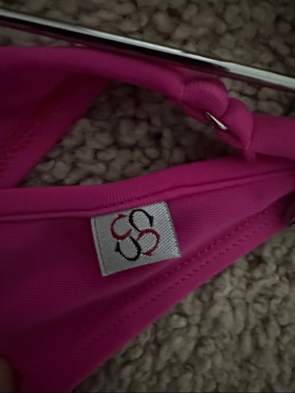 Hot Pink Micro Bikini Bottom - Picture 2 of 5
